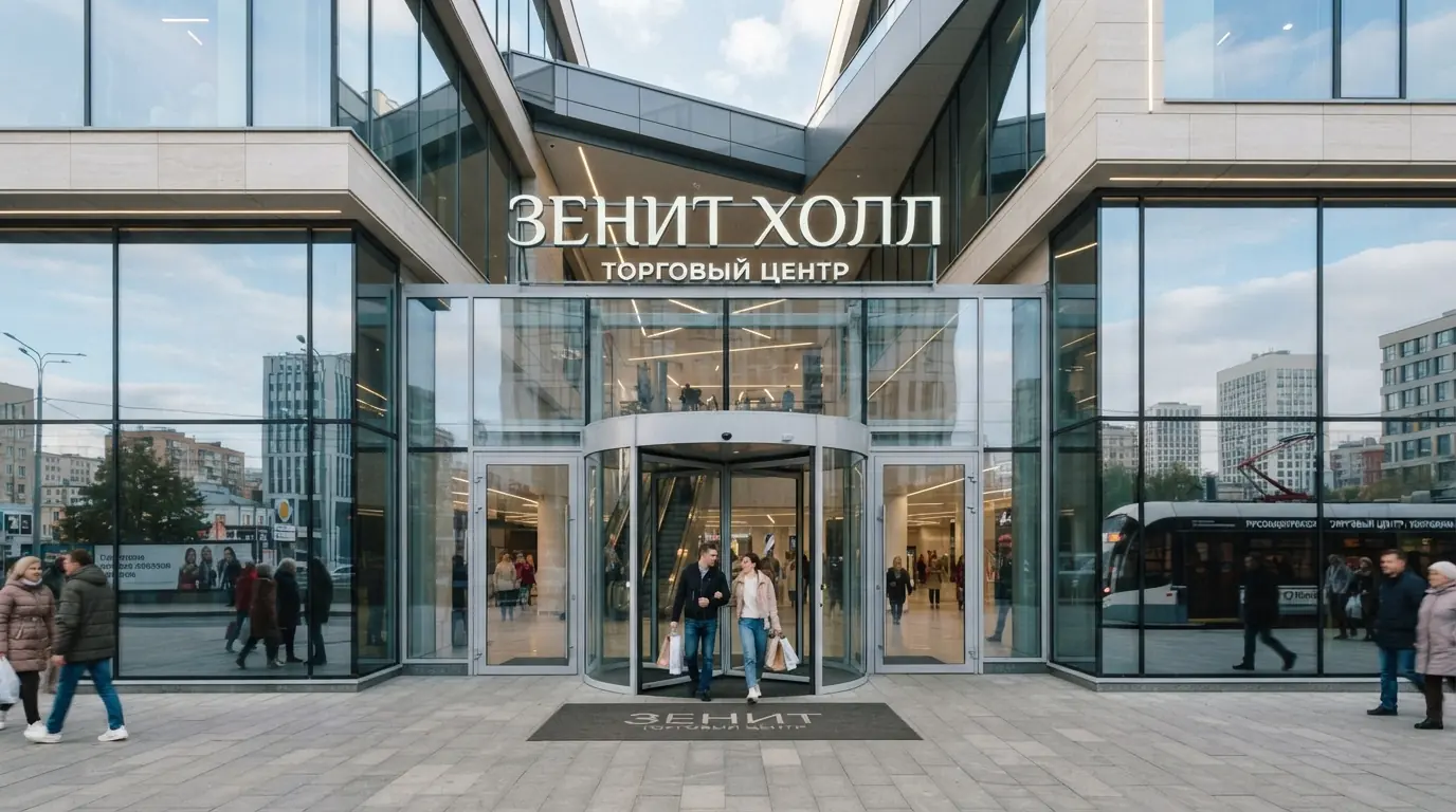 Автоматические, телескопические или карусельные двери: что выбрать для входной группы — Для магазина или офиса среднего потока обычные автоматические раздвижные двери решают задачу с минимальными затратами.